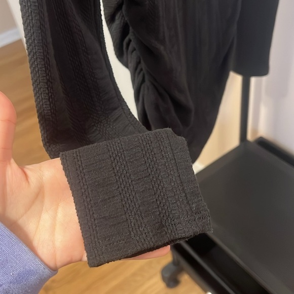 Black Asymmetrical Top - Picture 3 of 12